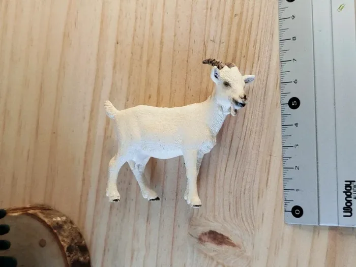 Schleich chèvre blanche Figurine animal de la ferme - photo numéro 5