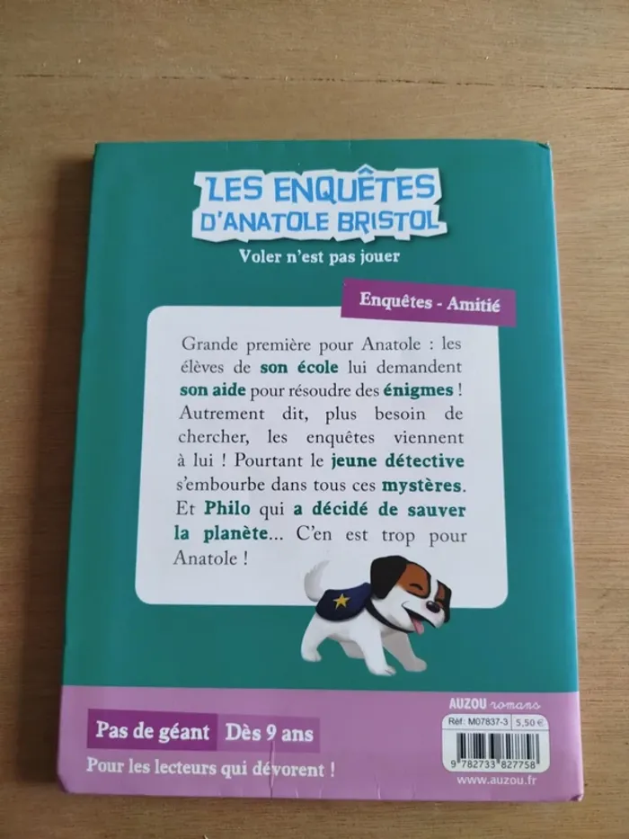 roman "Les enquêtes d'Anatole Bristol" tome 3 - photo numéro 2