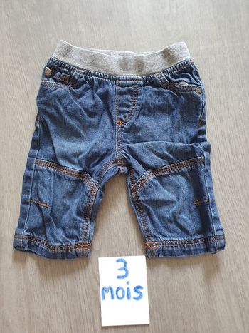 Pantalon jean 3mois garçon