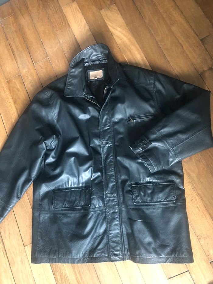 Manteau en cuir 100% - photo numéro 2