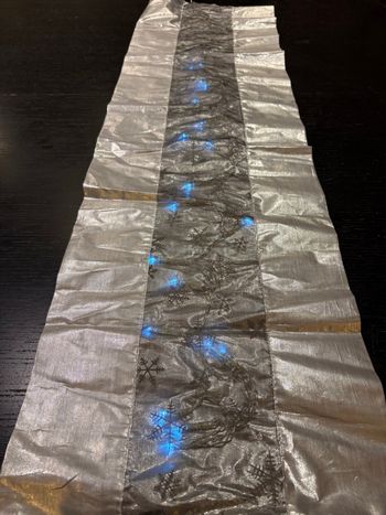 Chemin de table à led