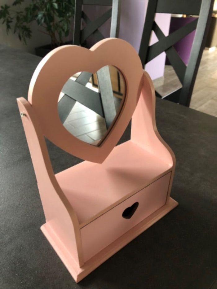 Boite bijoux miroir