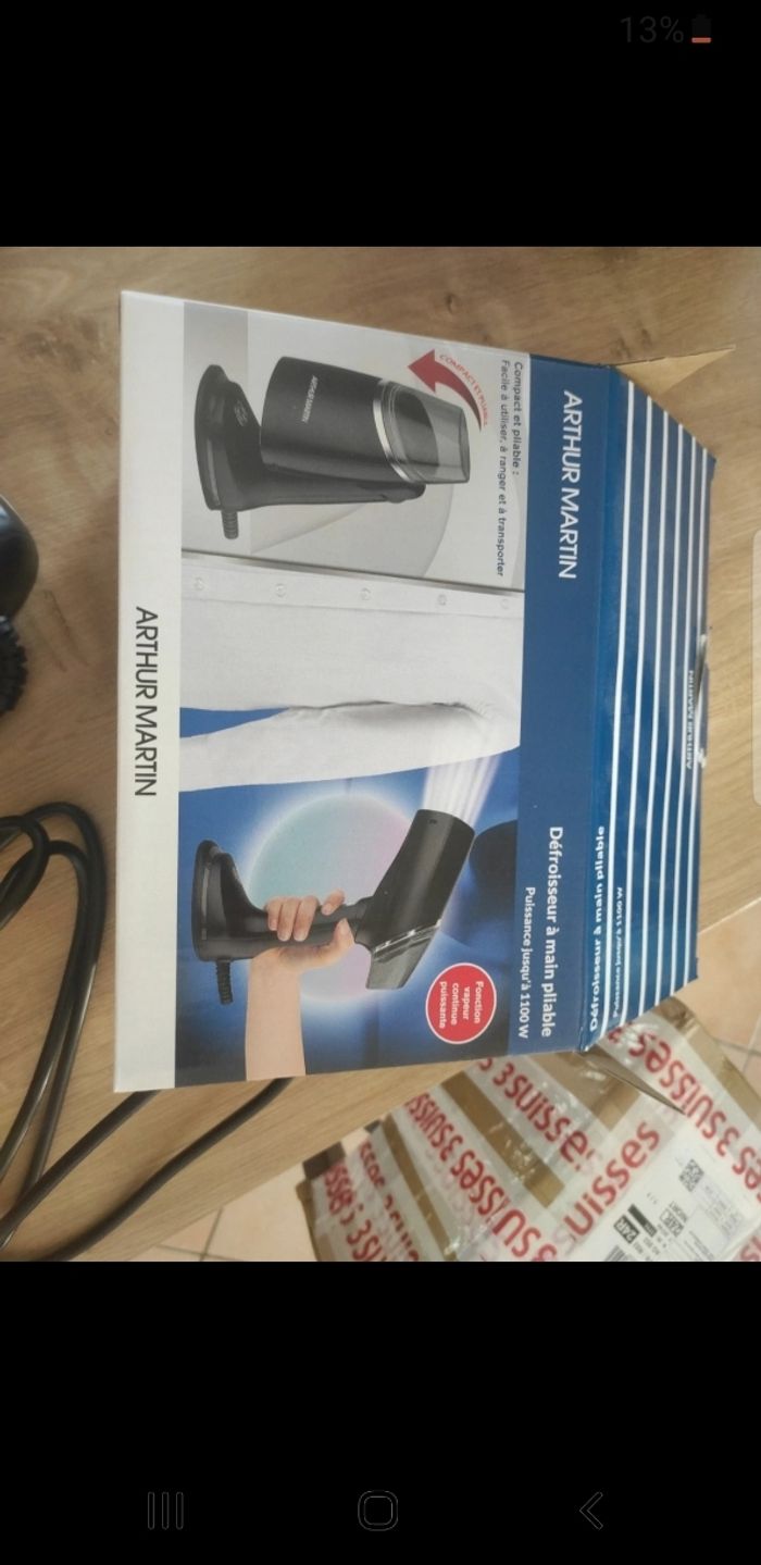Defroisseur a linge pliable - photo numéro 4