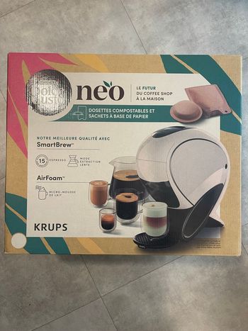 Cafetière néo krups NEUVE remise 30% code anniv30