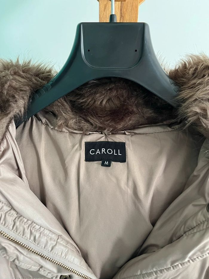 Doudoune Caroll beige - photo numéro 2