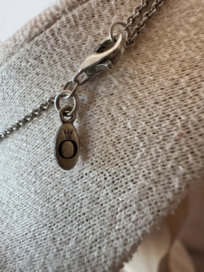 Chaîne et Pendentif O Pandora Authentique en Argent Grand Format - photo numéro 6