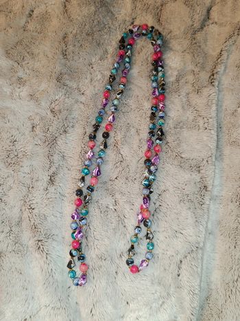 Collier fantaisie coloré léger