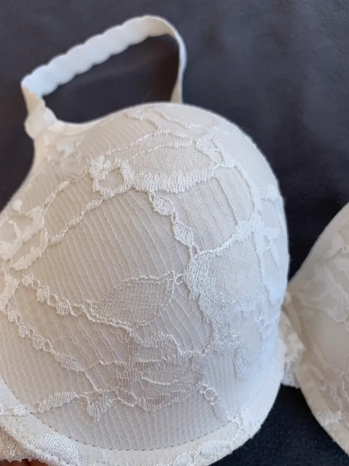 Soutien-gorge Darjeeling blanc cassé 85C - photo numéro 2