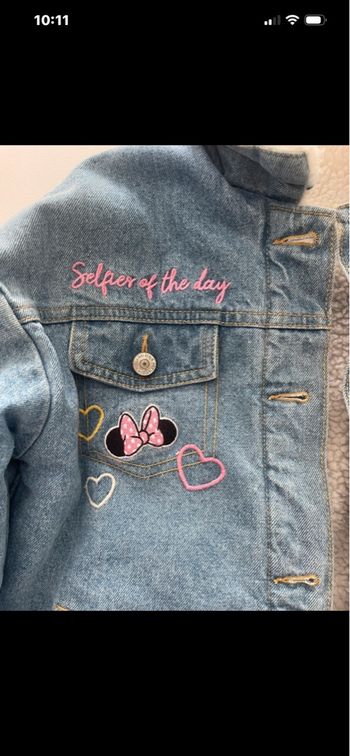 Veste jean Disney neuve