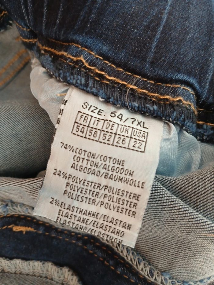 Jegging bleu taille 54 - photo numéro 8