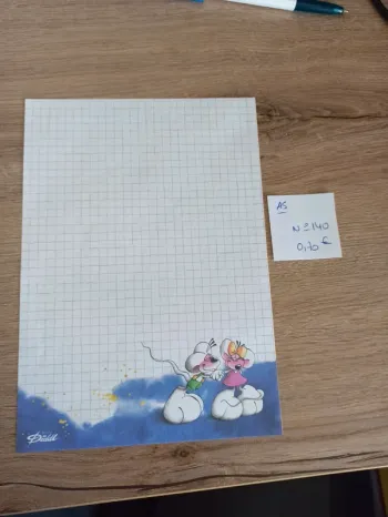 Feuille Diddl A5 140 0,70€