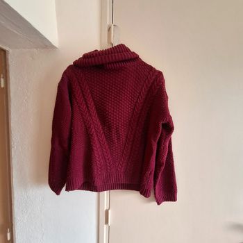 Pull chaud col roulé