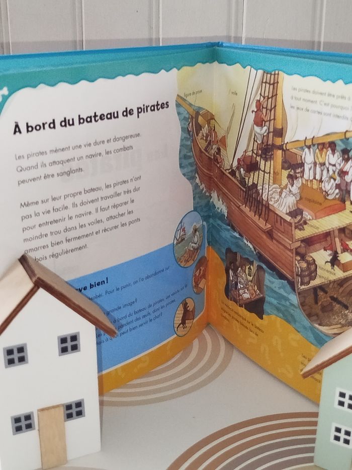 📚 Une mine de savoir Les pirates 📚Très bon état 

Une histoire passionnante sur les pirates 🏴‍☠️.

22 pages illustrées. - photo numéro 2