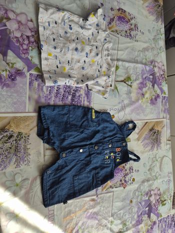 Ensemble salopette 1 mois
