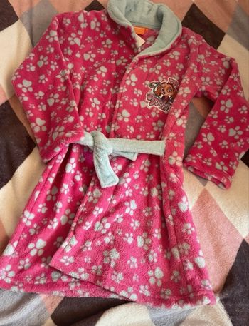 Peignoir polaire paw patrol