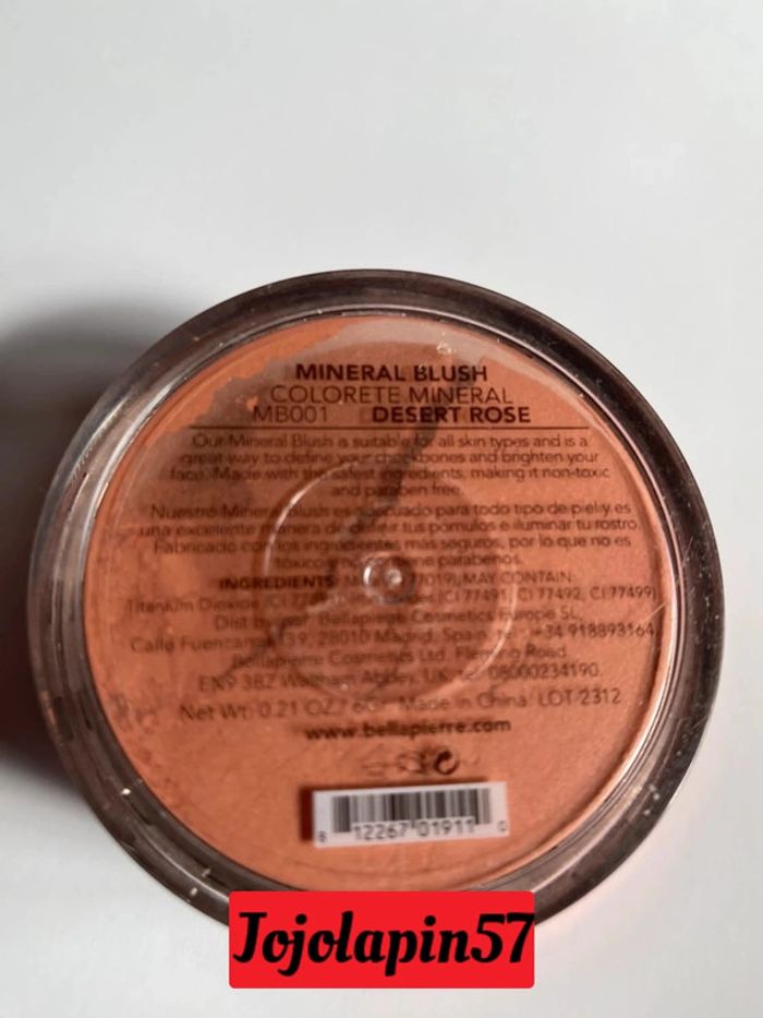 Blush minéral Bellapierre Cosmetics - photo numéro 2