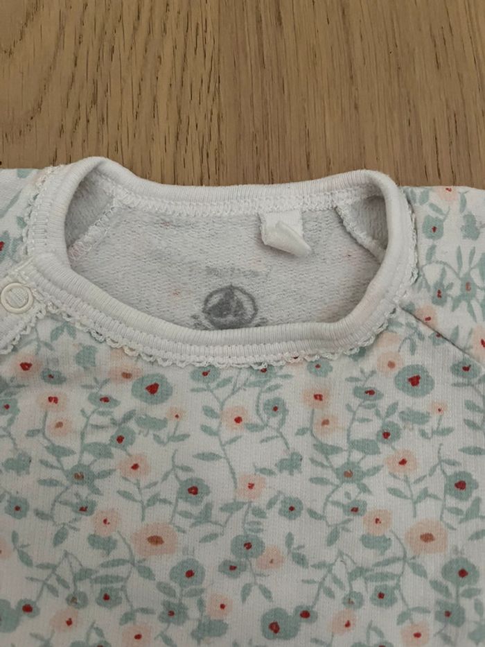 Pyjama petit bateau fleuri - photo numéro 2