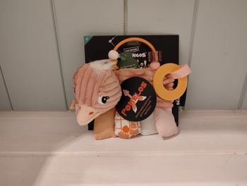 Déglingos Hochet d'activités Pomelos l'autruche