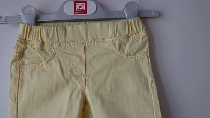 Pantalon printemps/été Grain de blé 12 mois - photo numéro 2