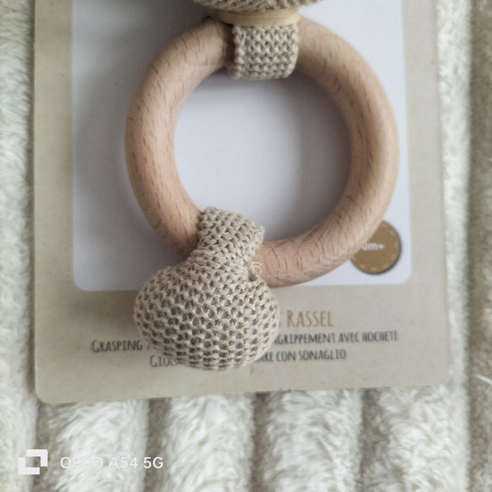 Hochet ourson pour bébé - photo numéro 3