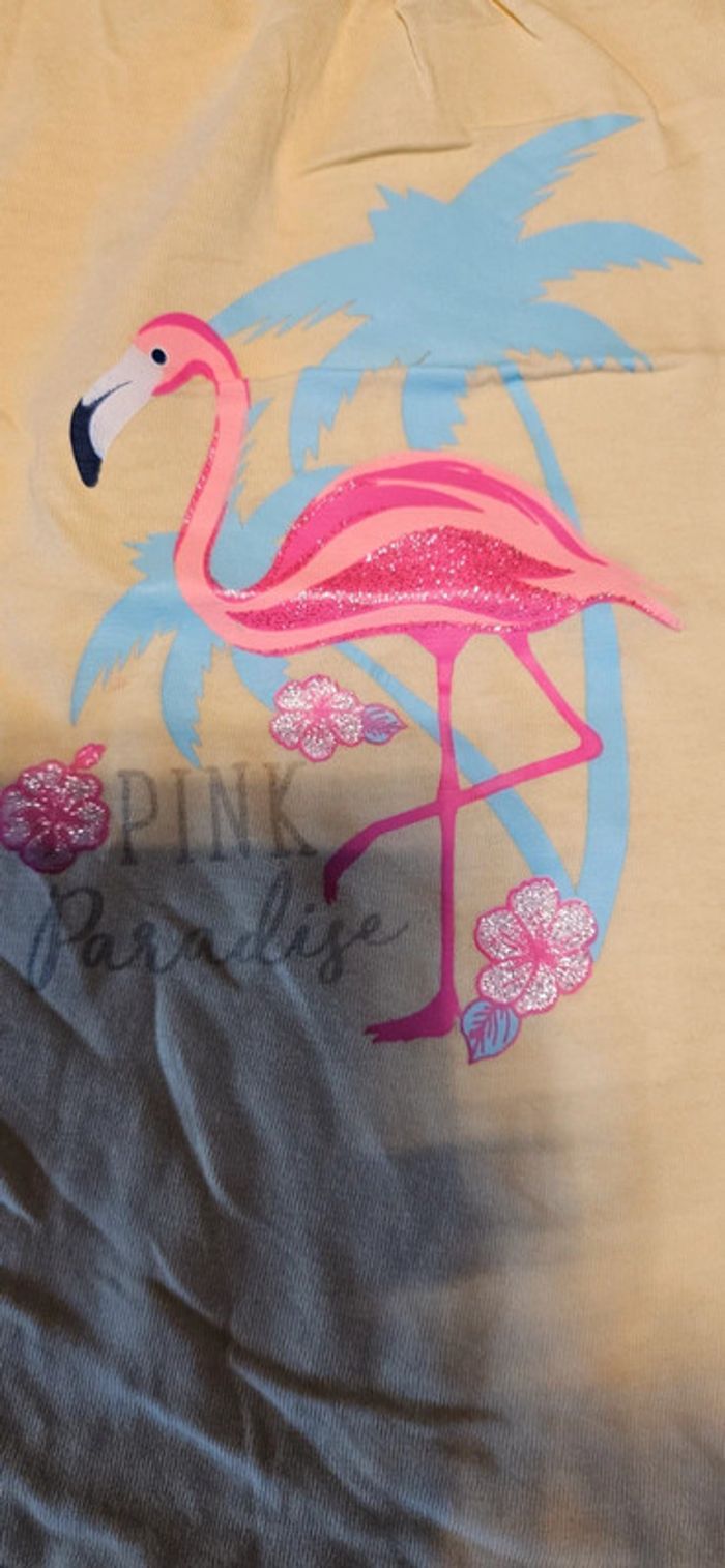 T shirt fille sans manche, jaune clair, Primark, 6/7 ans neuf - photo numéro 4