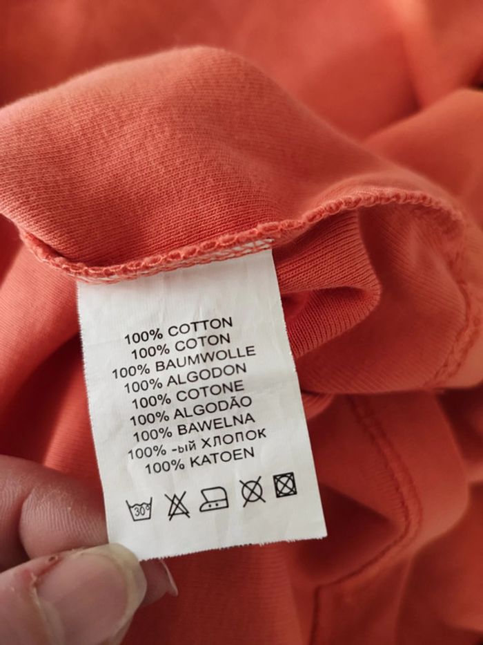 Tunique longue ou petite robe orange - photo numéro 6