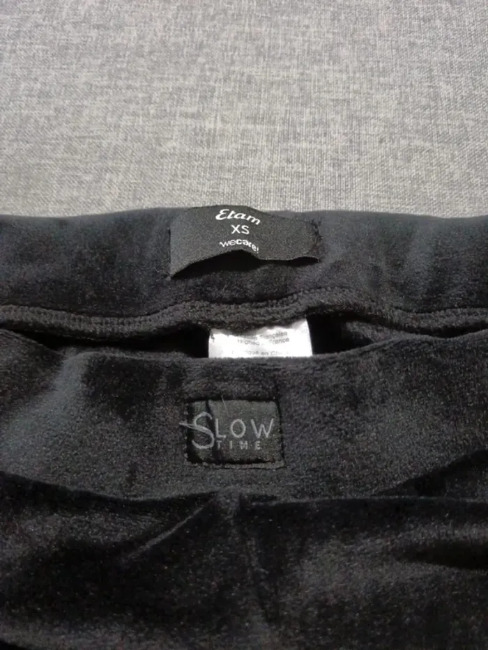 C52 pantalon noir Etam XS - photo numéro 3