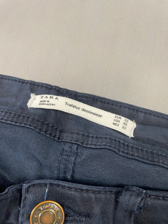 Jean’s ZARA neuf marine Skinny xxs ado - photo numéro 2