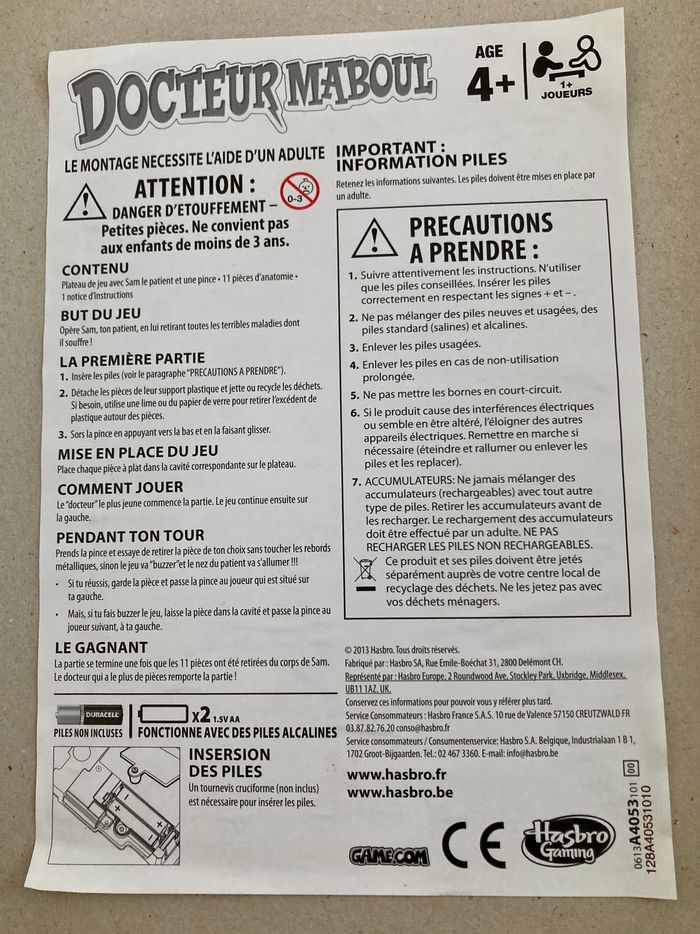 Jeu Docteur Maboul - photo numéro 5