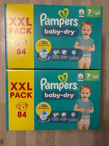 Pampers taille 7