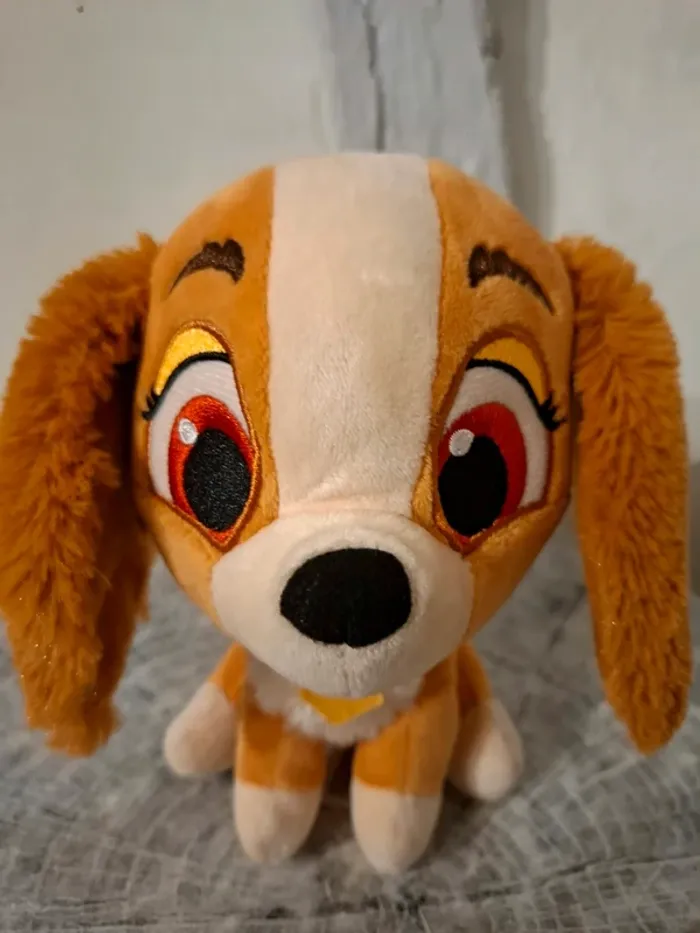 Peluche Lady - La Belle et le Clochard - Disney - photo numéro 2