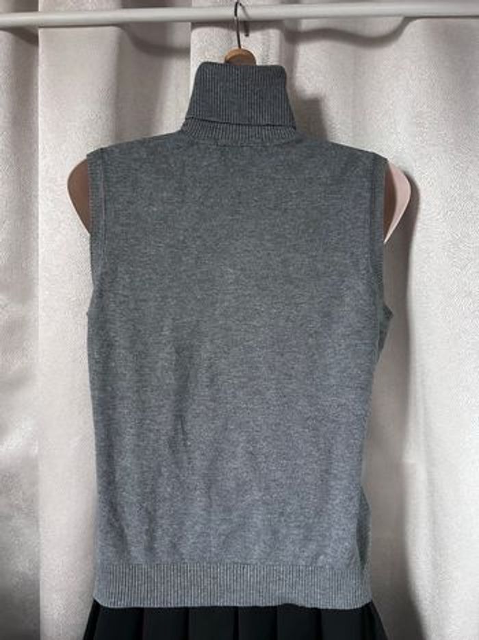 Pull sans manche col roulé taille 4 Camaïeu - photo numéro 3