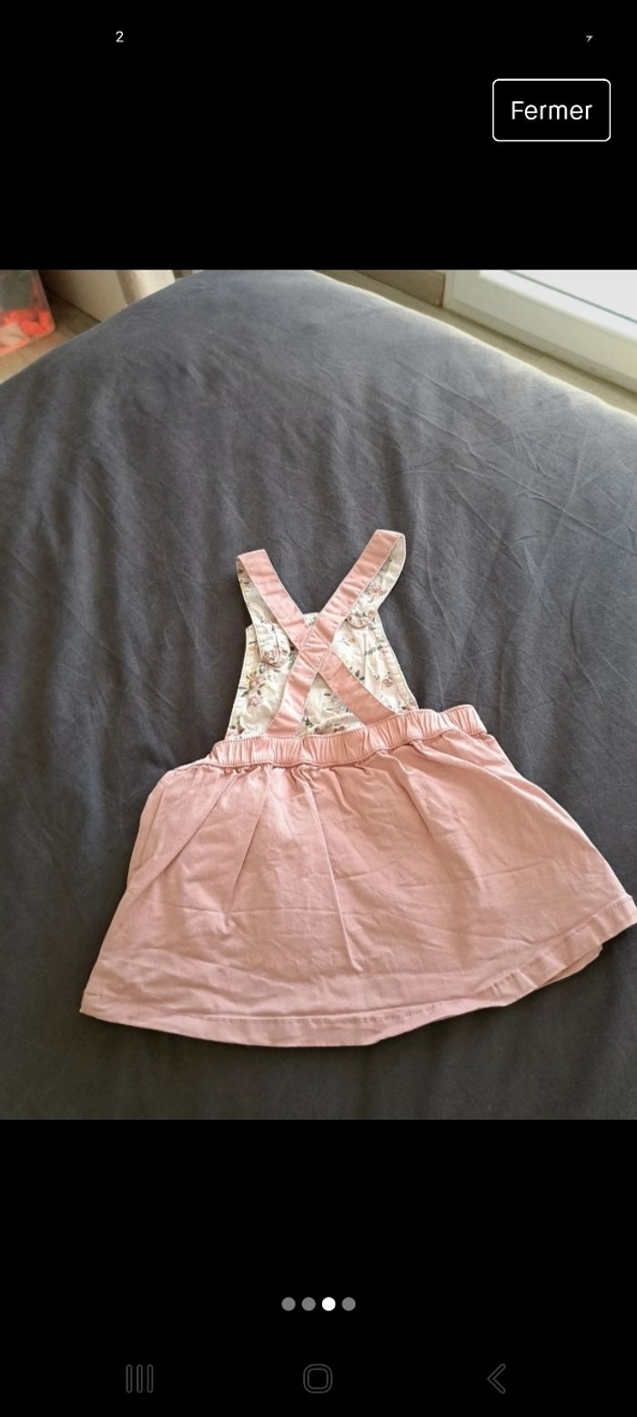 Robe Salopette fille 6 mois