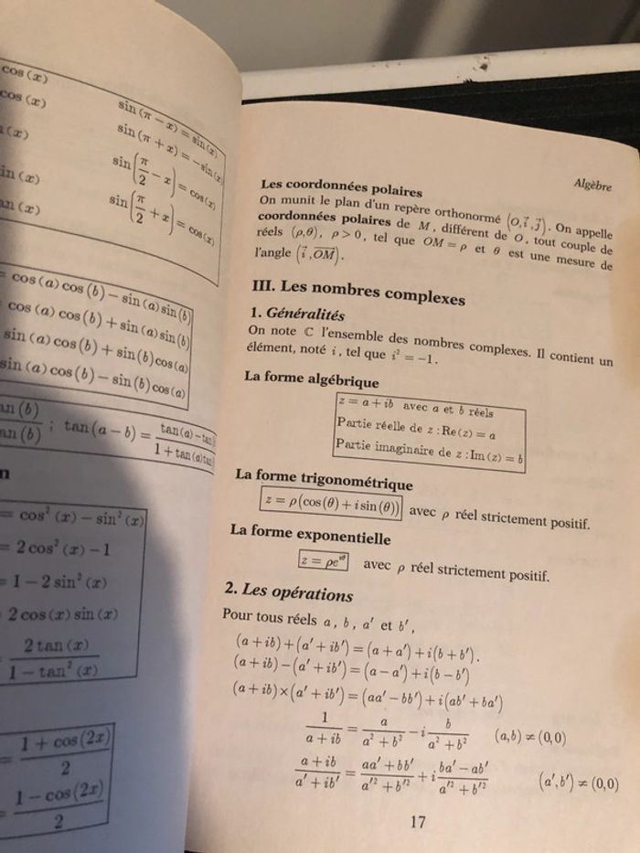 Librio formulaire de mathématiques - photo numéro 2