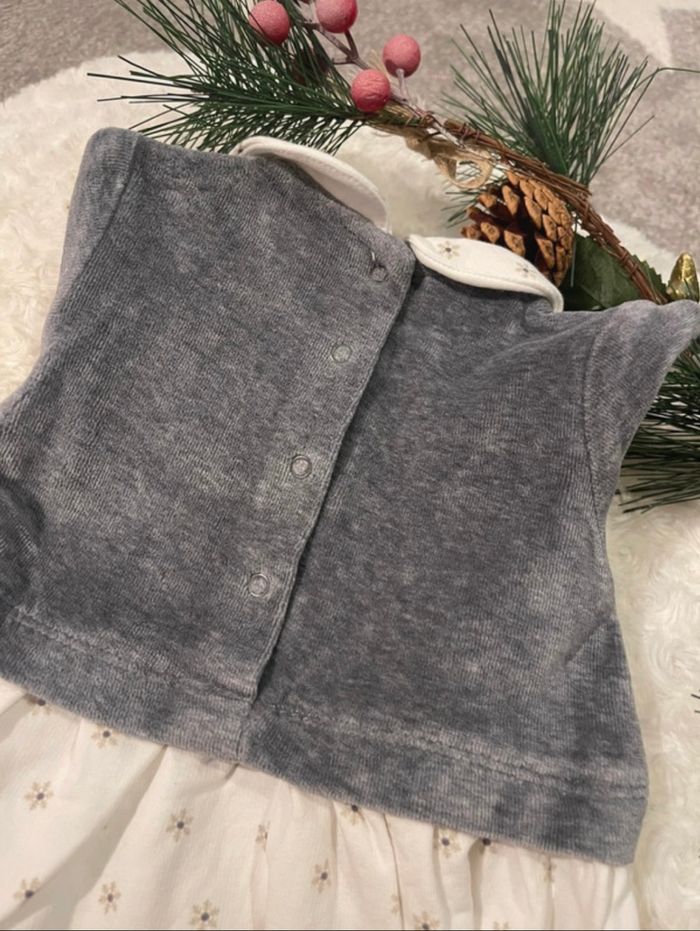 Adorable robe iDO pour bébé fille 3 mois, en très bon état - photo numéro 4