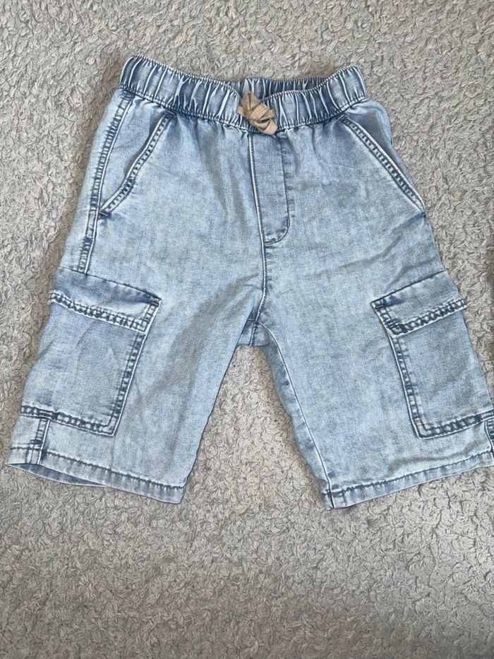 Lot de 2 shorts en jean - photo numéro 3