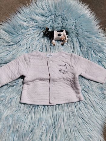 💡 veste fille à pressions 3 mois