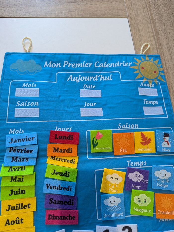 Calendrier apprentissage enfant - photo numéro 4