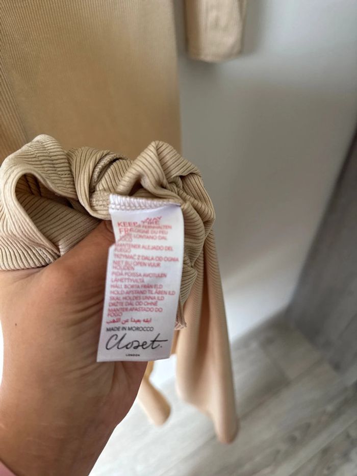 👗 robe beige- taille 40 - neuf sans étiquette - Closet london asos - photo numéro 8