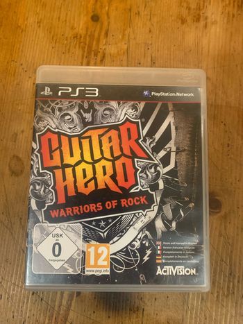 Guitar hero Warriors of rock