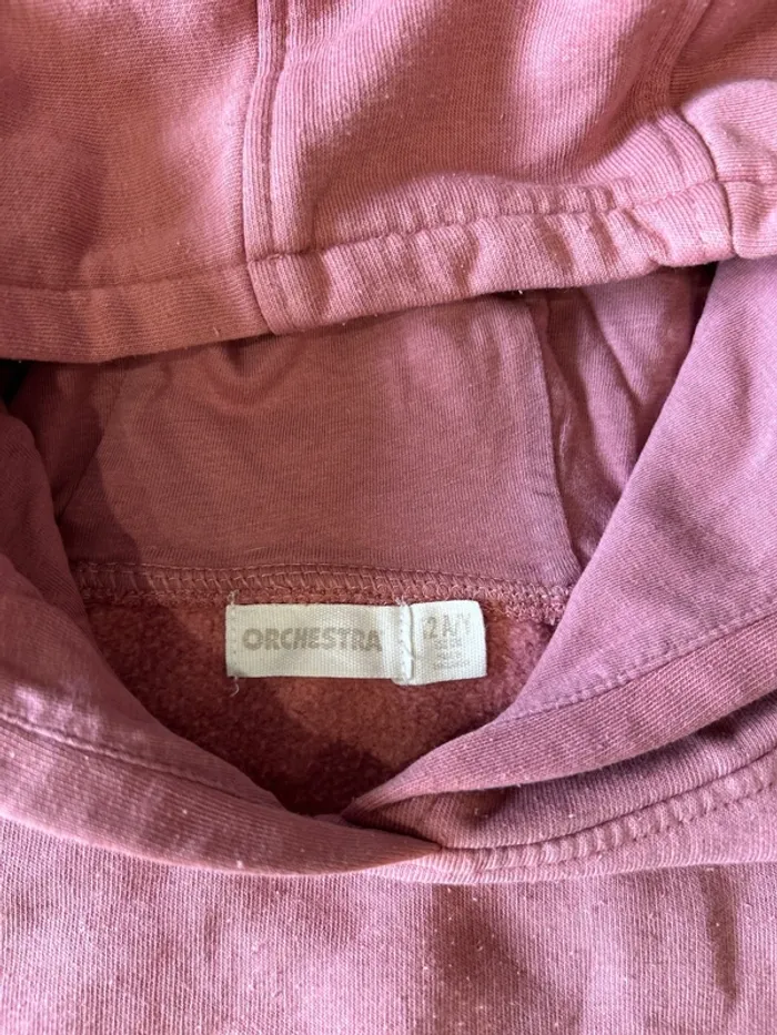 Sweat à capuche orchestra taille 12 ans - photo numéro 3