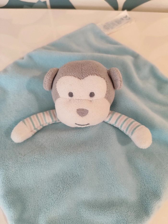 Doudou plat singe obaibi - photo numéro 2