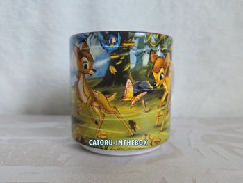  Tasse / Mug / Cup scène Disney Classics Bambi Féline Fleur Panpan / Thumper