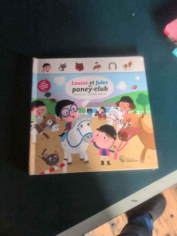 Louise et Jules au poney club