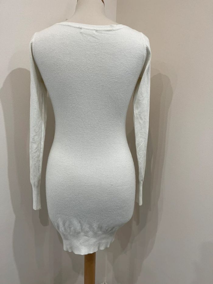 Robe pull crème - Moewy - T. U - photo numéro 2