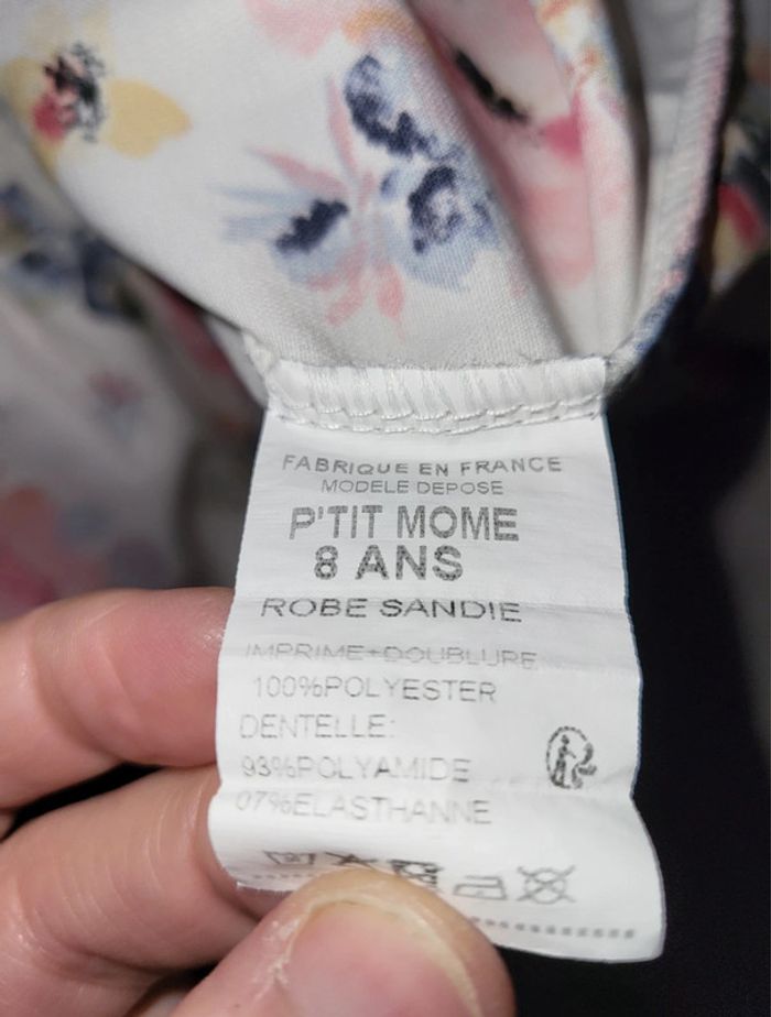 🟣 Robe Fleurie Dentelle 8 ans 🟣 - photo numéro 7