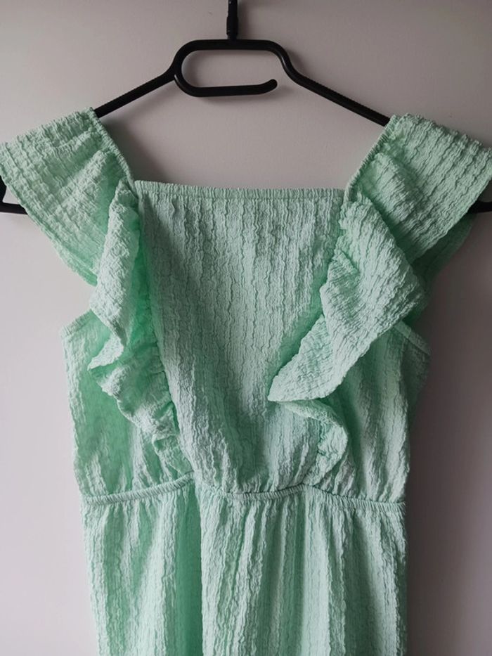 Lot 2 combi-pantalon jaune et vert Primark taille 5-6ans - photo numéro 4