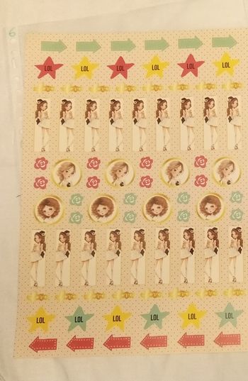 Autocollant ( 6) girl power