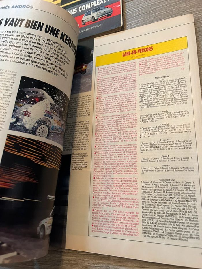 Lot 3 magazine Vintage Échappement Ancien - photo numéro 9