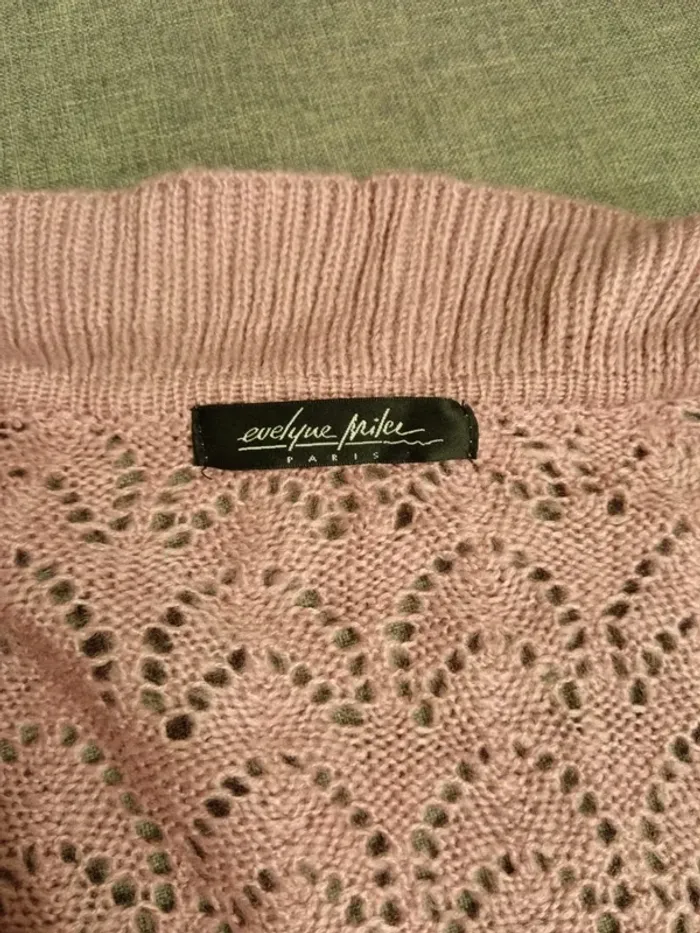 C19 pull rose evelyne miler L - photo numéro 3